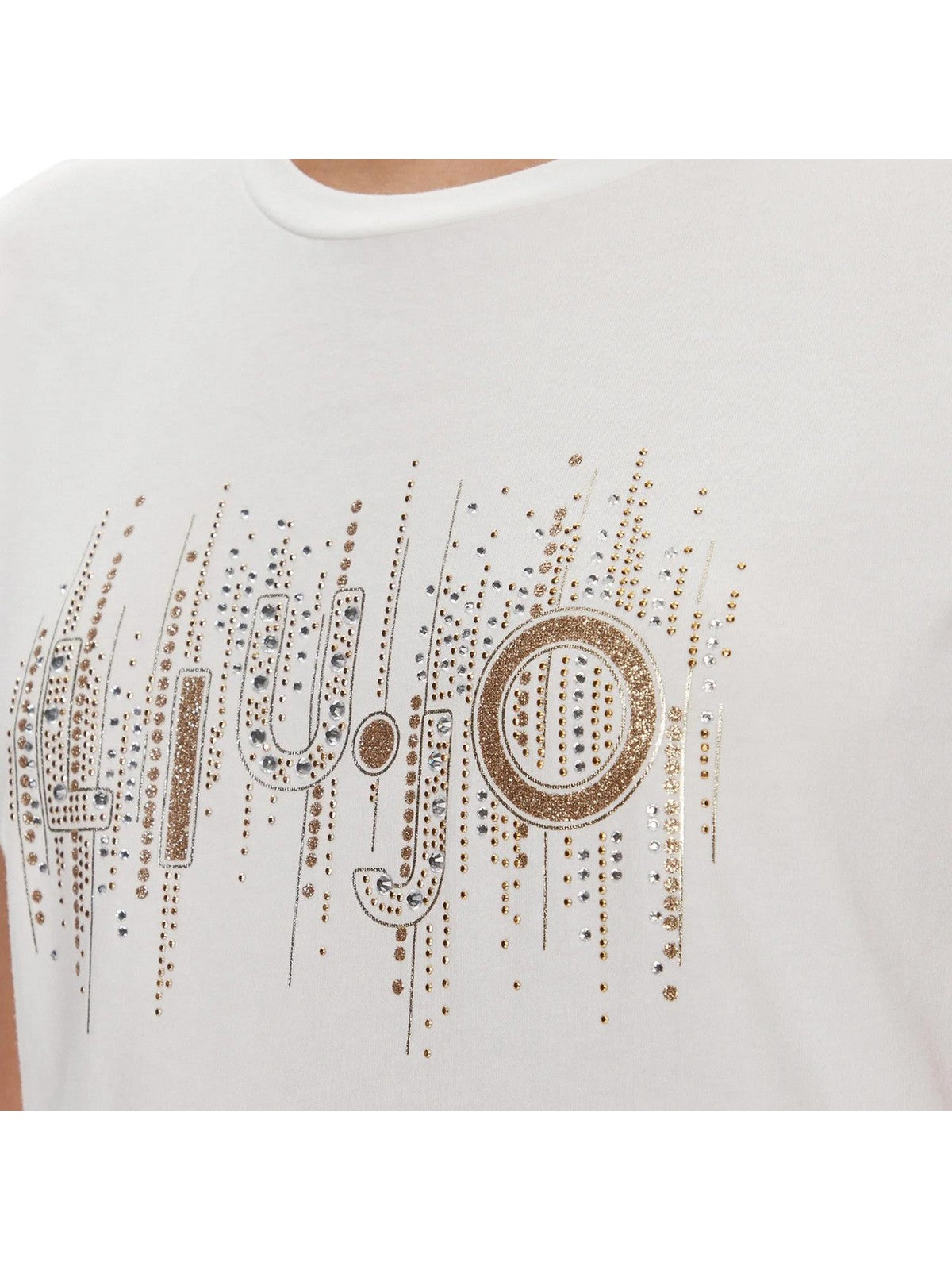 T-shirt Liu Jo Sport et femme Pole TA4246JS003 10604 Ivory