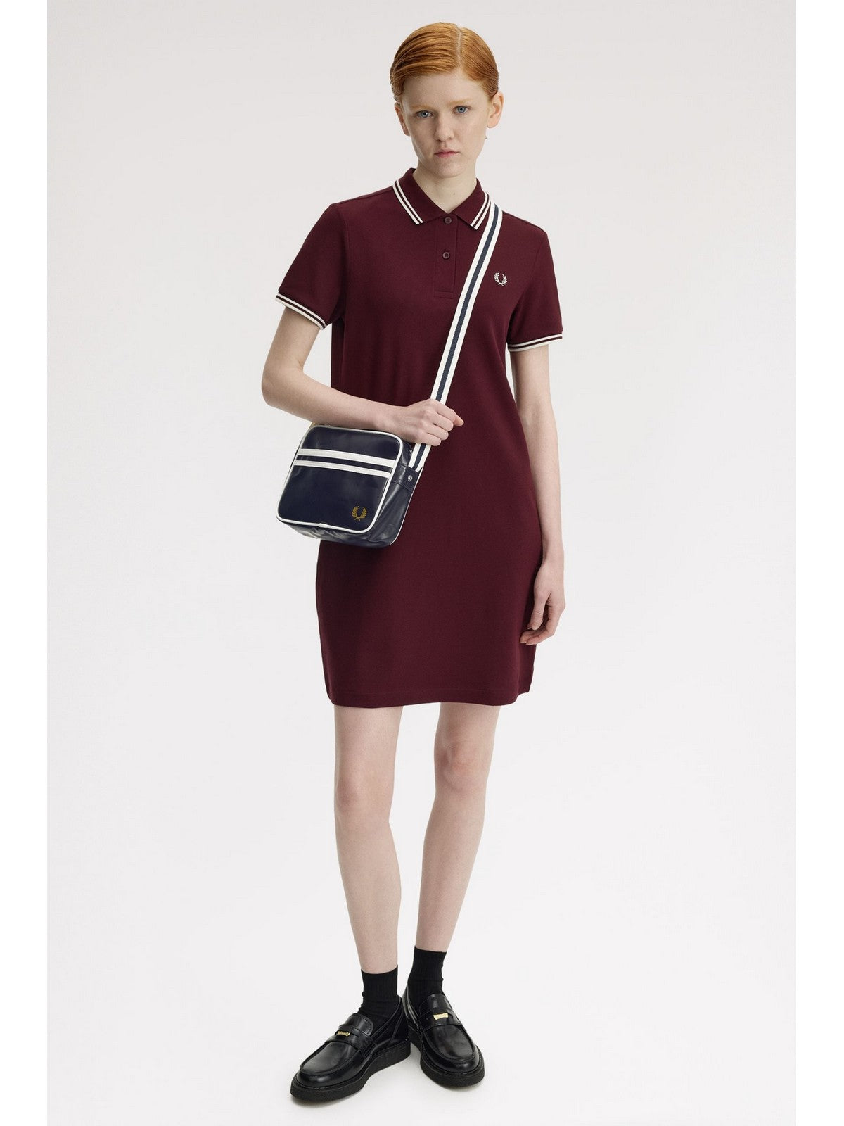 FRED PERRY Pochette Uomo FP-L2168 635 NAVY-ECRU