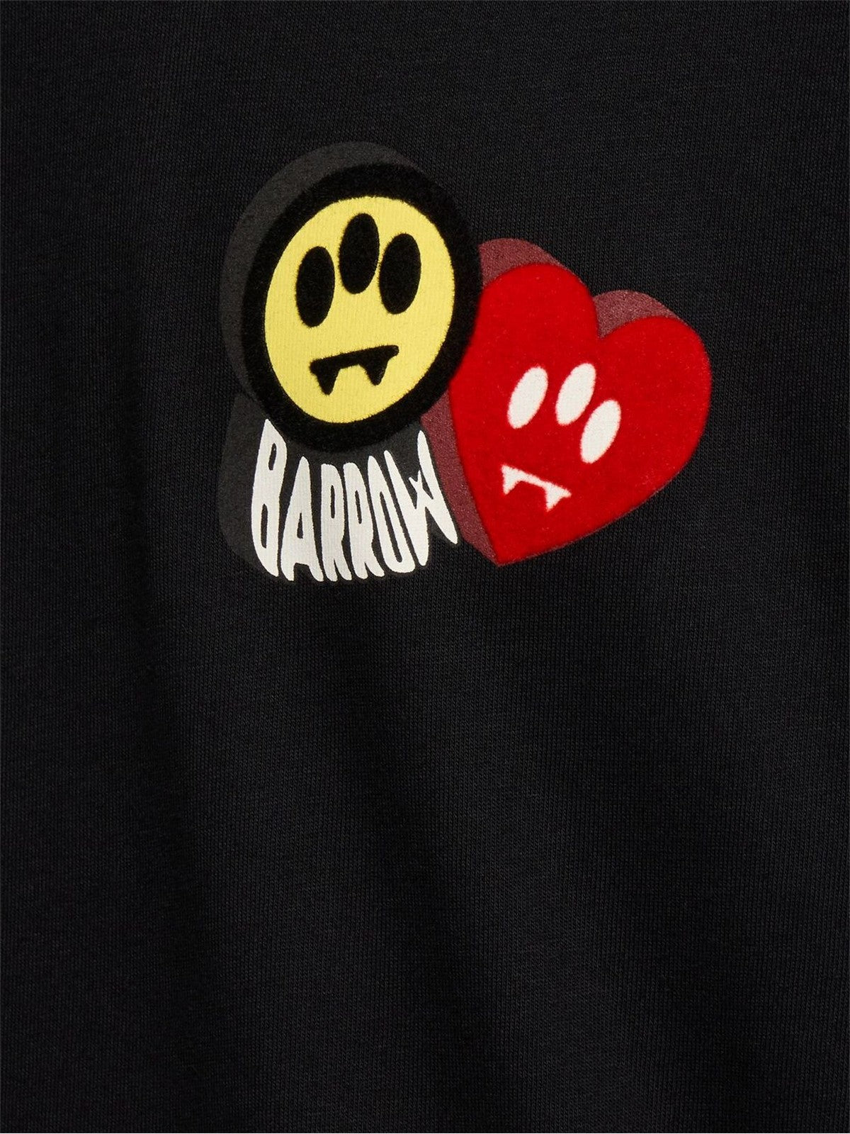 BARROW T-Shirt e Polo Uomo JERSEY T-SHIRT UNISEX F4BWUATH074 110 Nero gioboutiqueweb