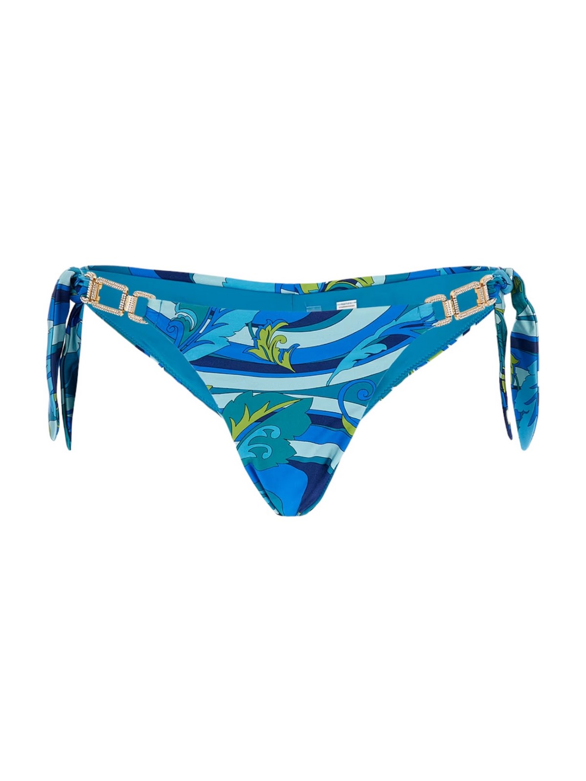 Guess Beachwear Bathroom Costume Woman Brazilian E4GO10 KCBJ0 P7SG Blue
