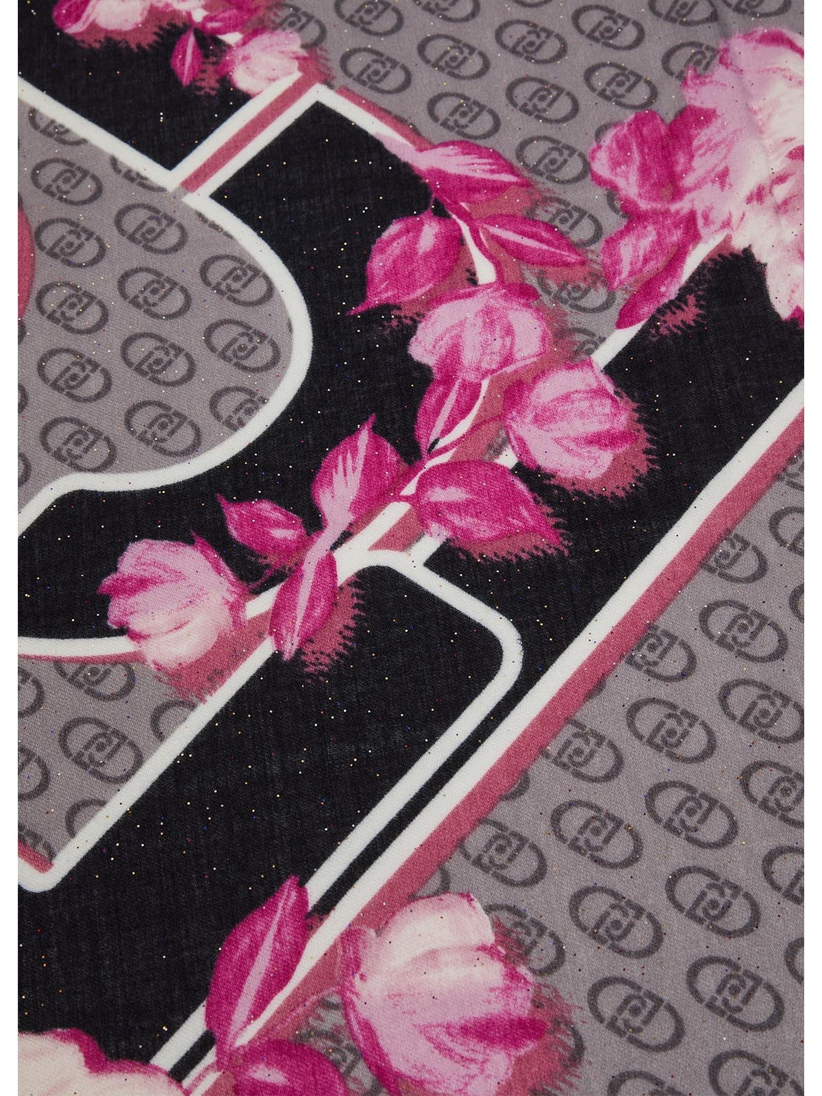 LIU JO SOFT Foulard Donna 2F4098T0300 22222 Nero gioboutiqueweb