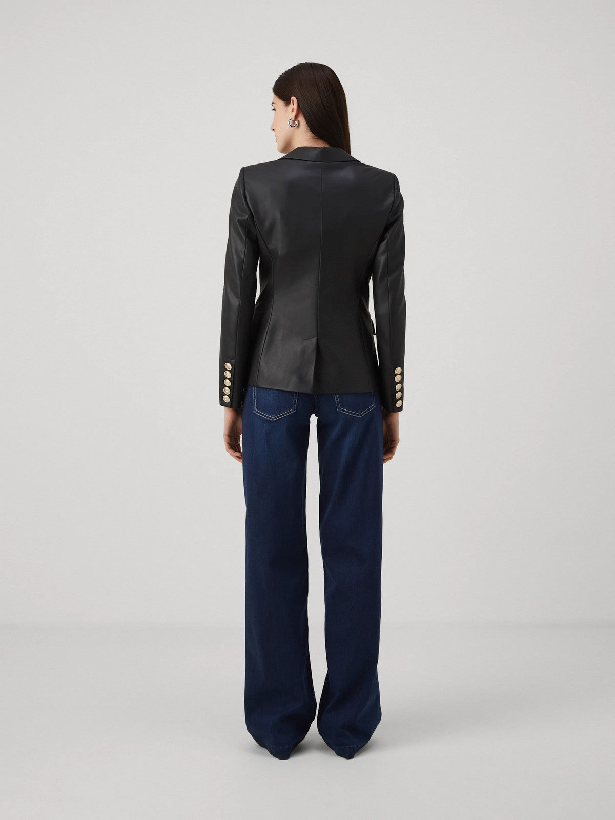 MARCIANO Giubbino Donna Pamela Pu Leather Bl 4YGN14 7114A JBLK Nero gioboutiqueweb