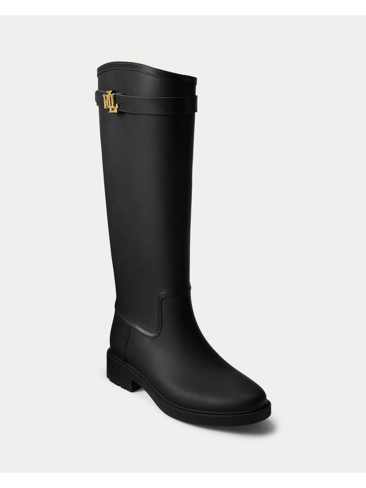 LAUREN RALPH LAUREN Stivali e Stivaletti Donna PORTIAH-BOOTS-WEATHER BOOT 802980678 001 BLACK gioboutiqueweb