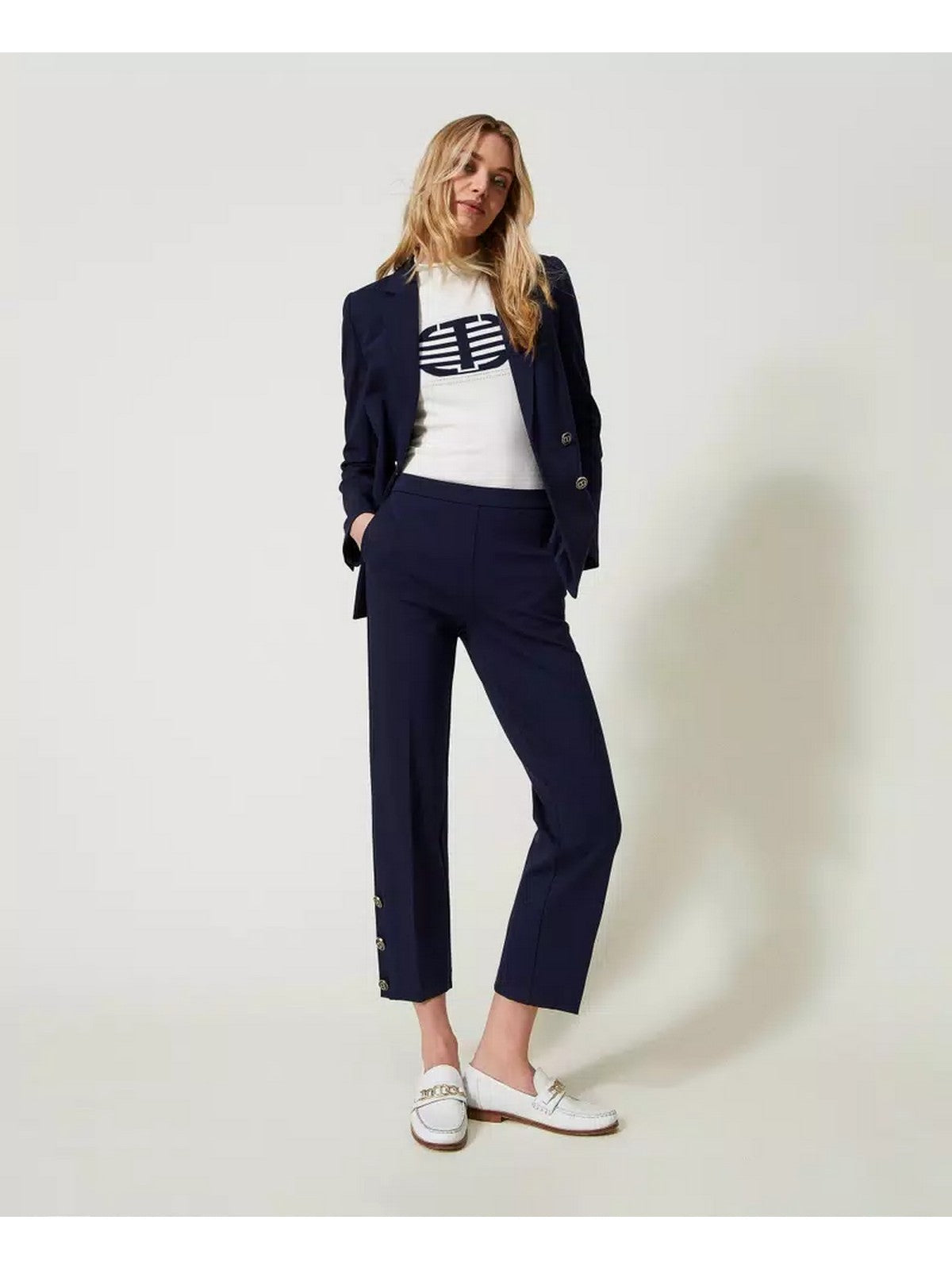 TWINSET Giacca Donna 241TP2270 00305 Blu gioboutiqueweb