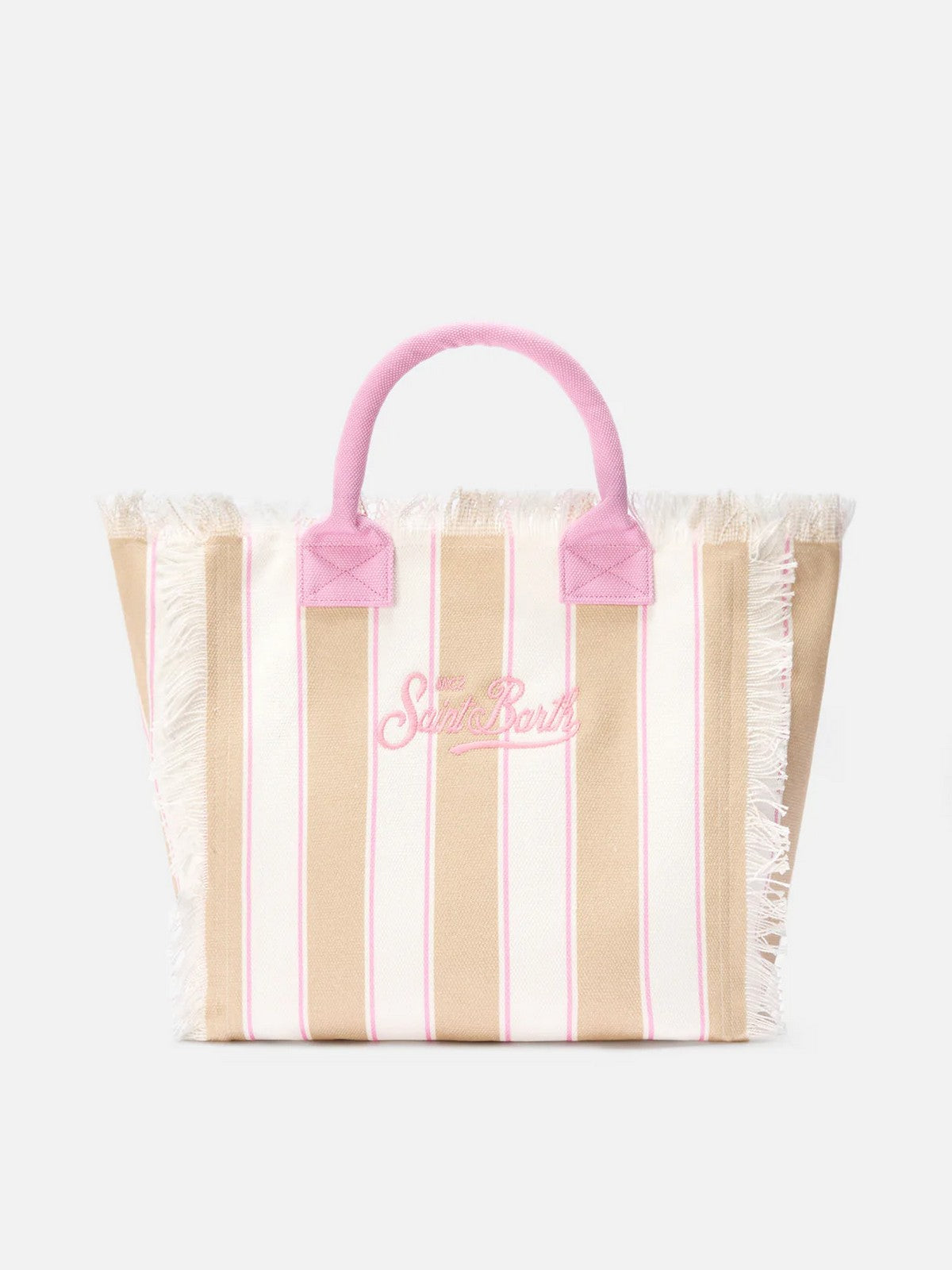 MC2 SAINT BARTH Borsa Donna VANITY 02596L SB BEACH STRIPES 1121 EMB