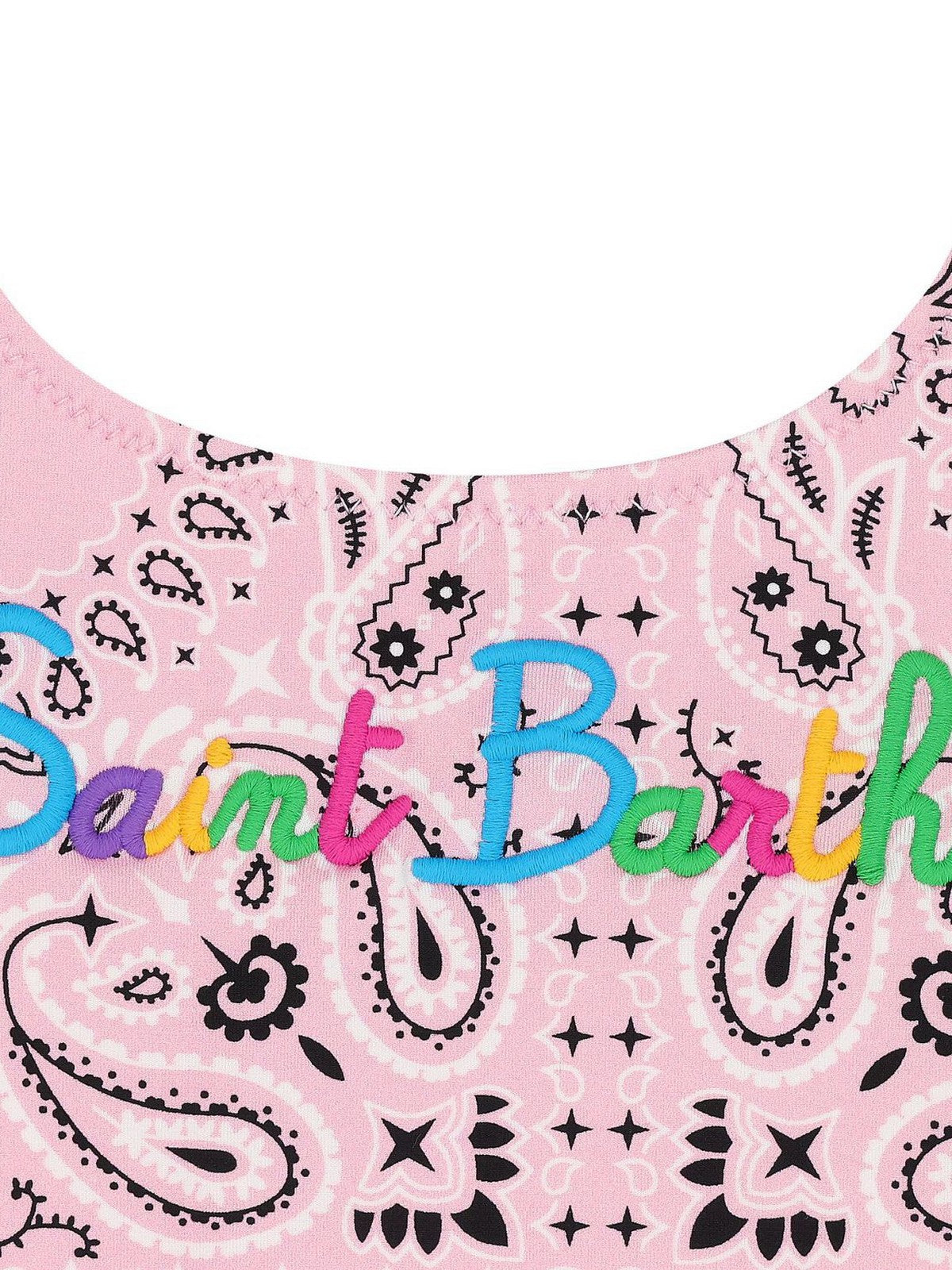 MC2 SAINT BARTH Costume da bagno Bambine e ragazze CARA 04293H BANDANNA ROUND 20 EMB gioboutiqueweb