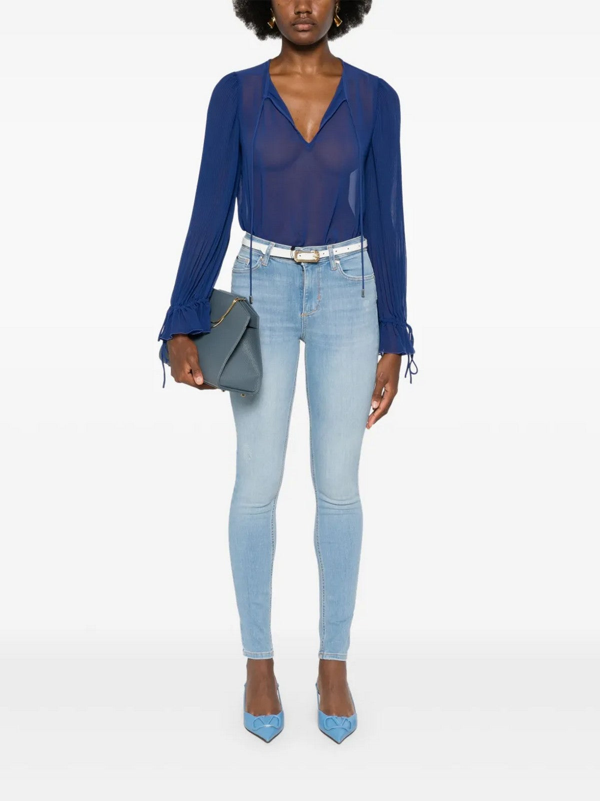 LIU JO BLUE DENIM Jeans Donna UXX037D4811 78483 Blu gioboutiqueweb