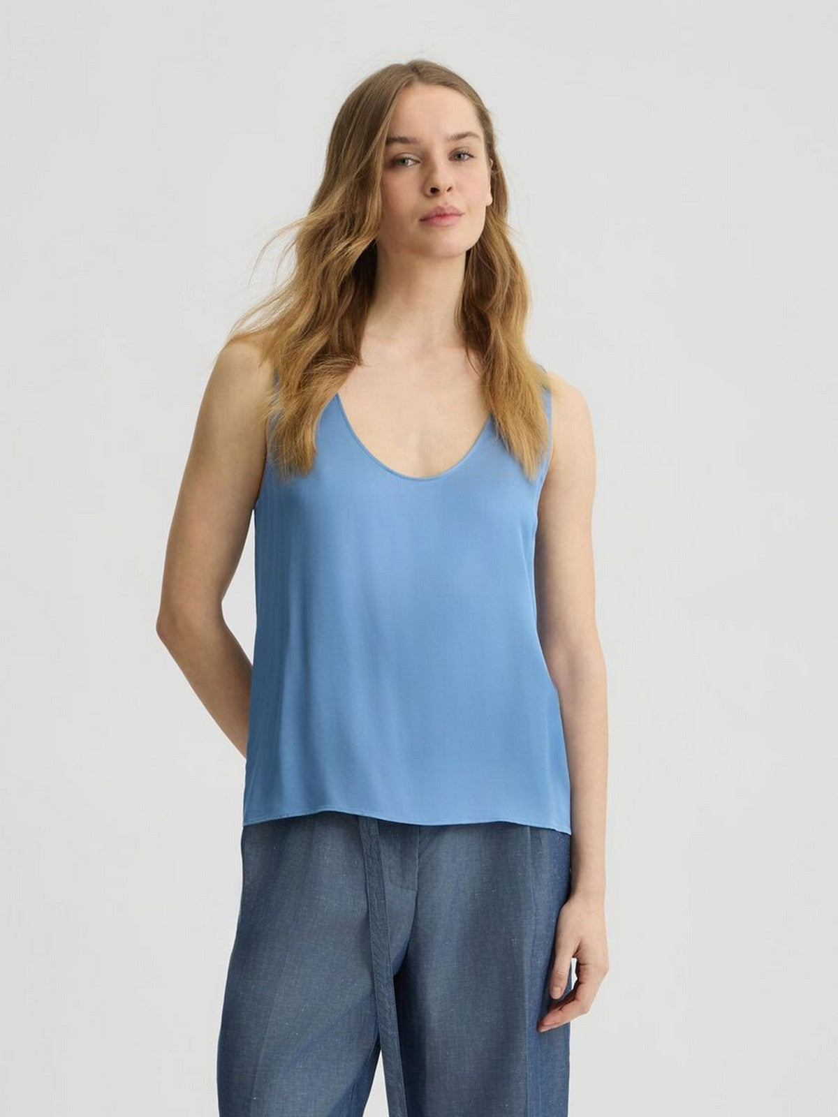 LIU JO BLACK Top Donna CA5244T2571 X0647 Blu