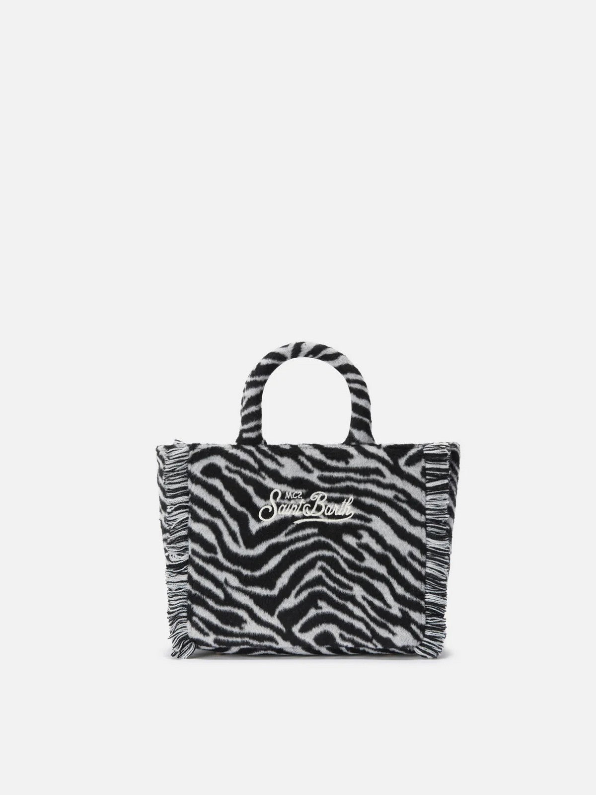 MC2 SAINT BARTH Borsa Donna VANITY MINI FELT 00269I ZEBRA 00 EMB