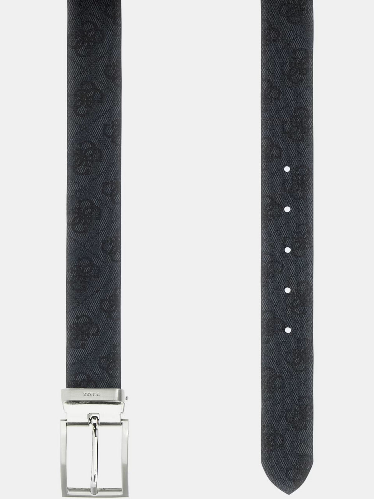 GUESS Cintura Uomo BUCAREST REV & ADJ BT H35 BMBCLO P5135 BLA Nero gioboutiqueweb