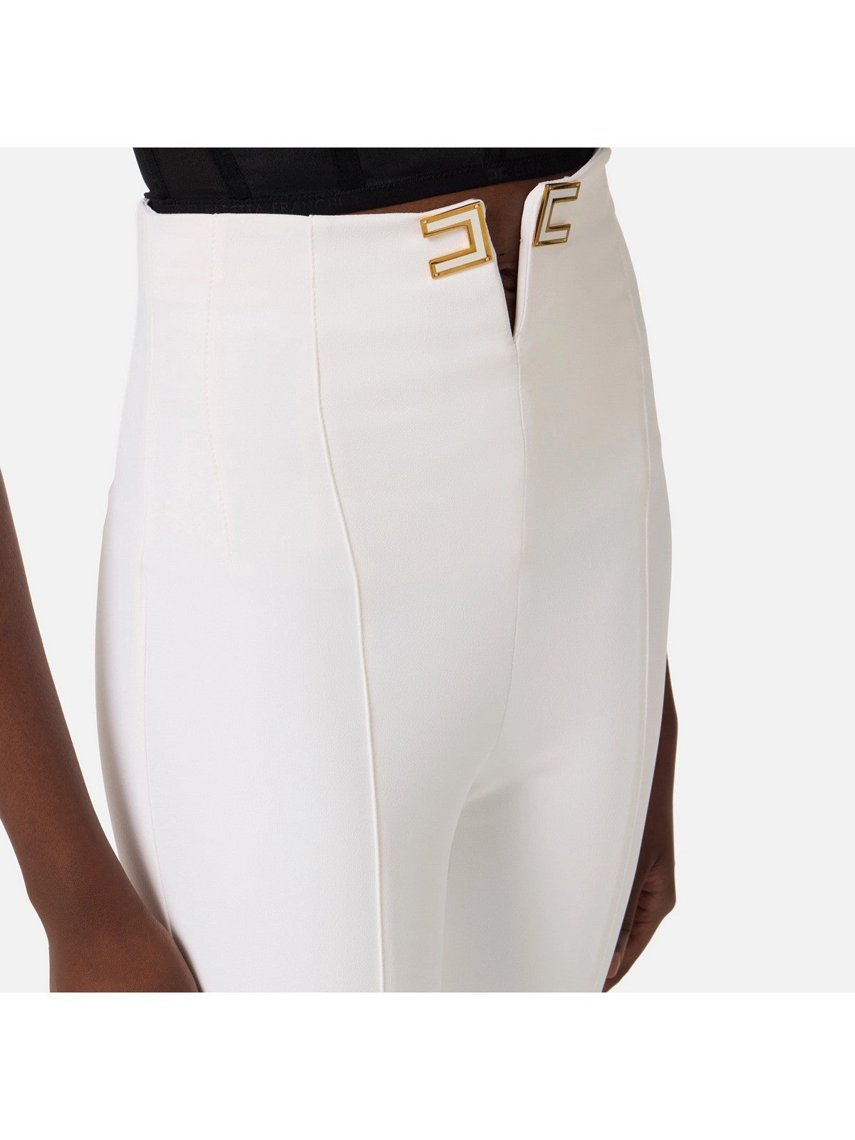 ELISABETTA FRANCHI Pantalone Donna PA16361E2 360 Avorio