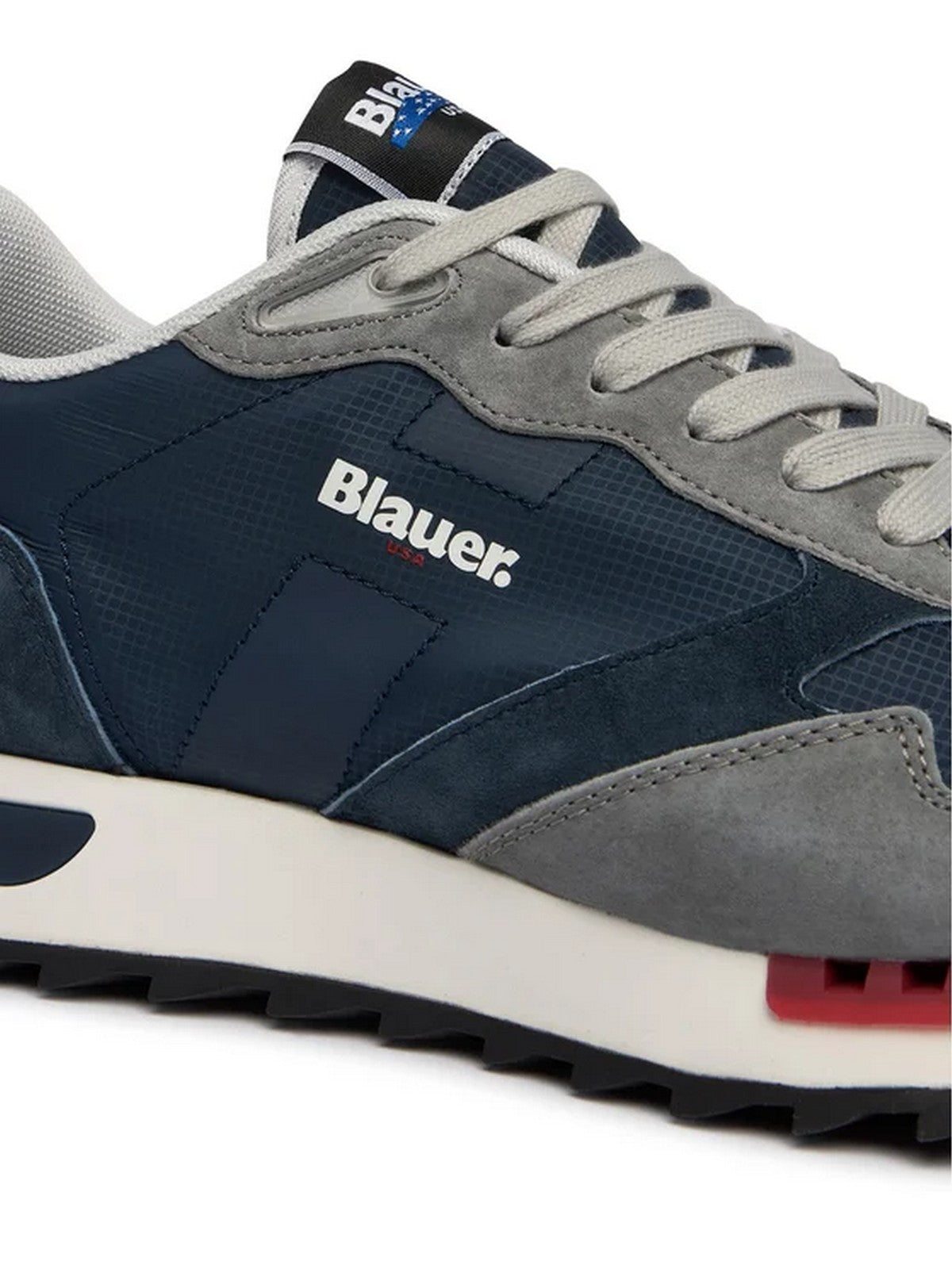 BLAUER Sneaker Uomo RYDER01 S6RYDER01/NYS GRY/NVY GREY/NAVY