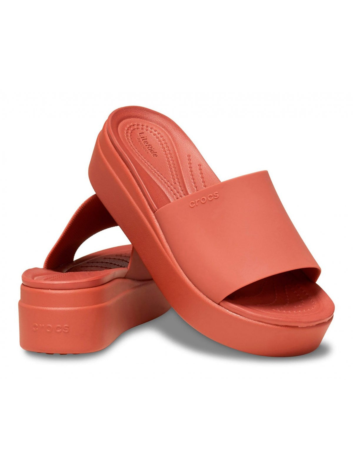 Crocs Ciabatta Donna Brooklyn Slide W 208728 2DT Orange