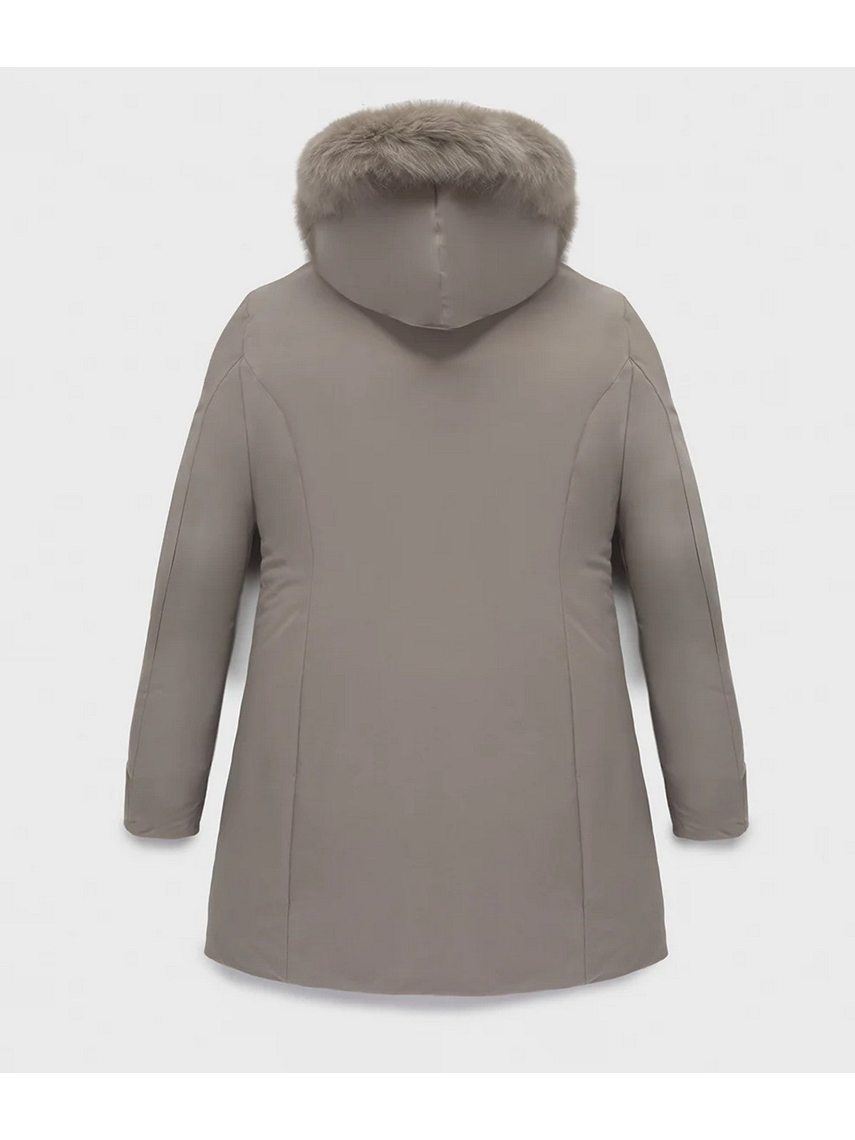 REFRIGIWEAR Piumino Donna LADY TECH/1 FUR JACKET W99108 XT3790 A00220 NEW BEIGE