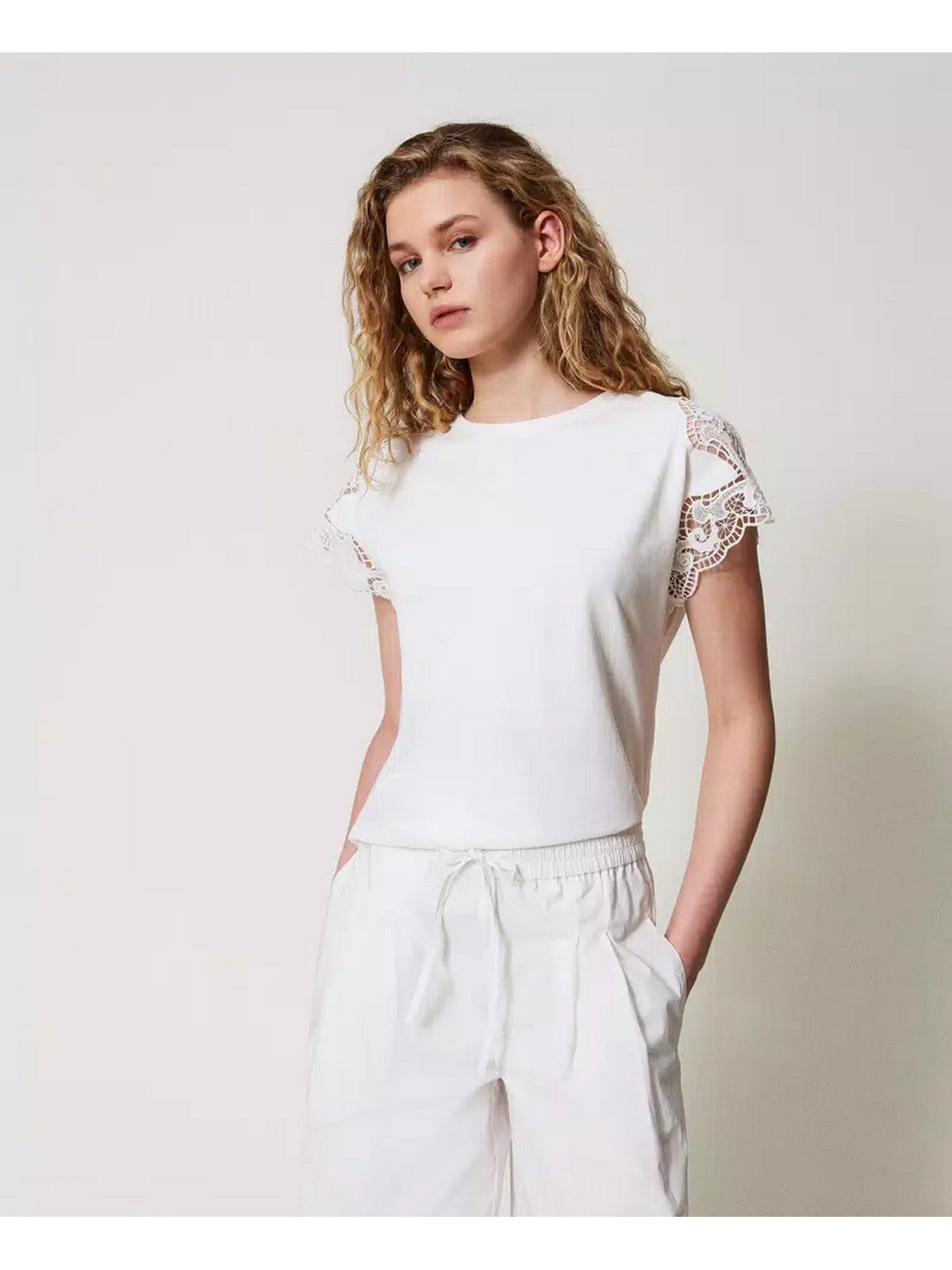 TWINSET T-shirt Donna 251TP2290 00001 Bianco