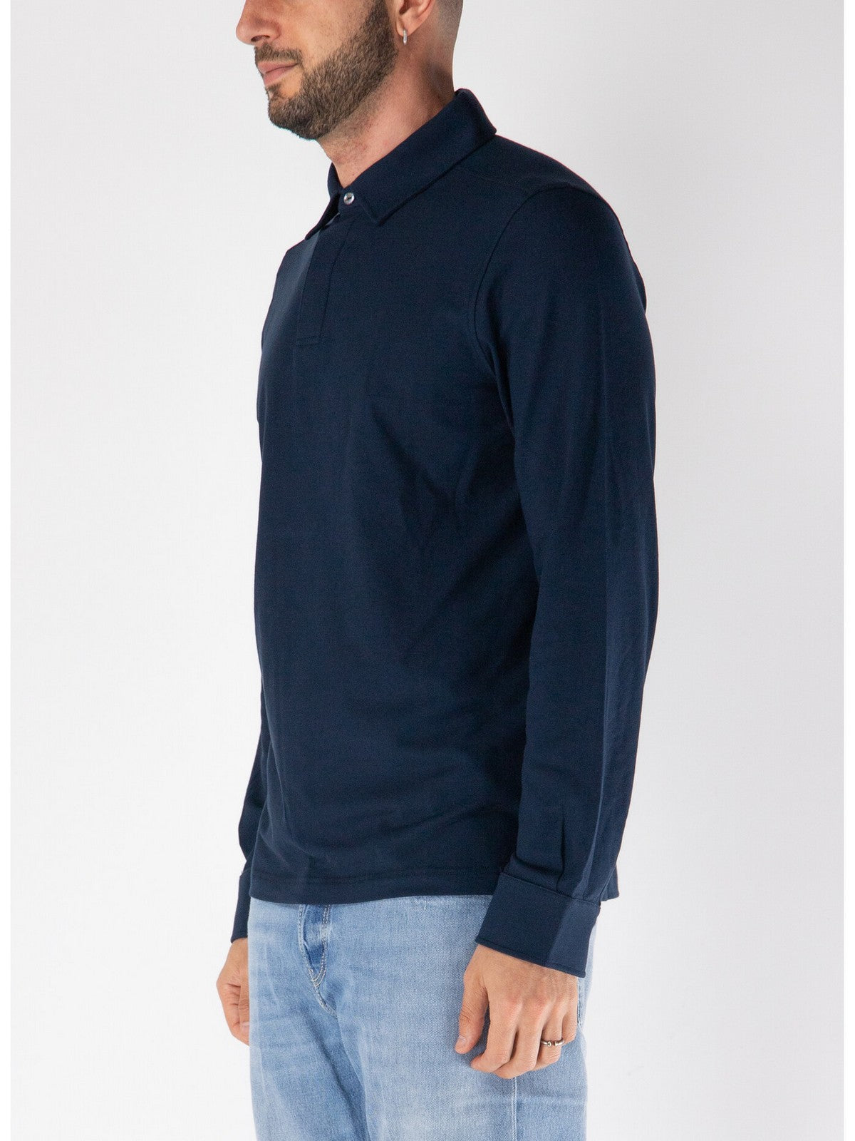 K-WAY Polo Uomo TIBERE ICE COTTON K5135JW K89 BLUE DEPTH gioboutiqueweb