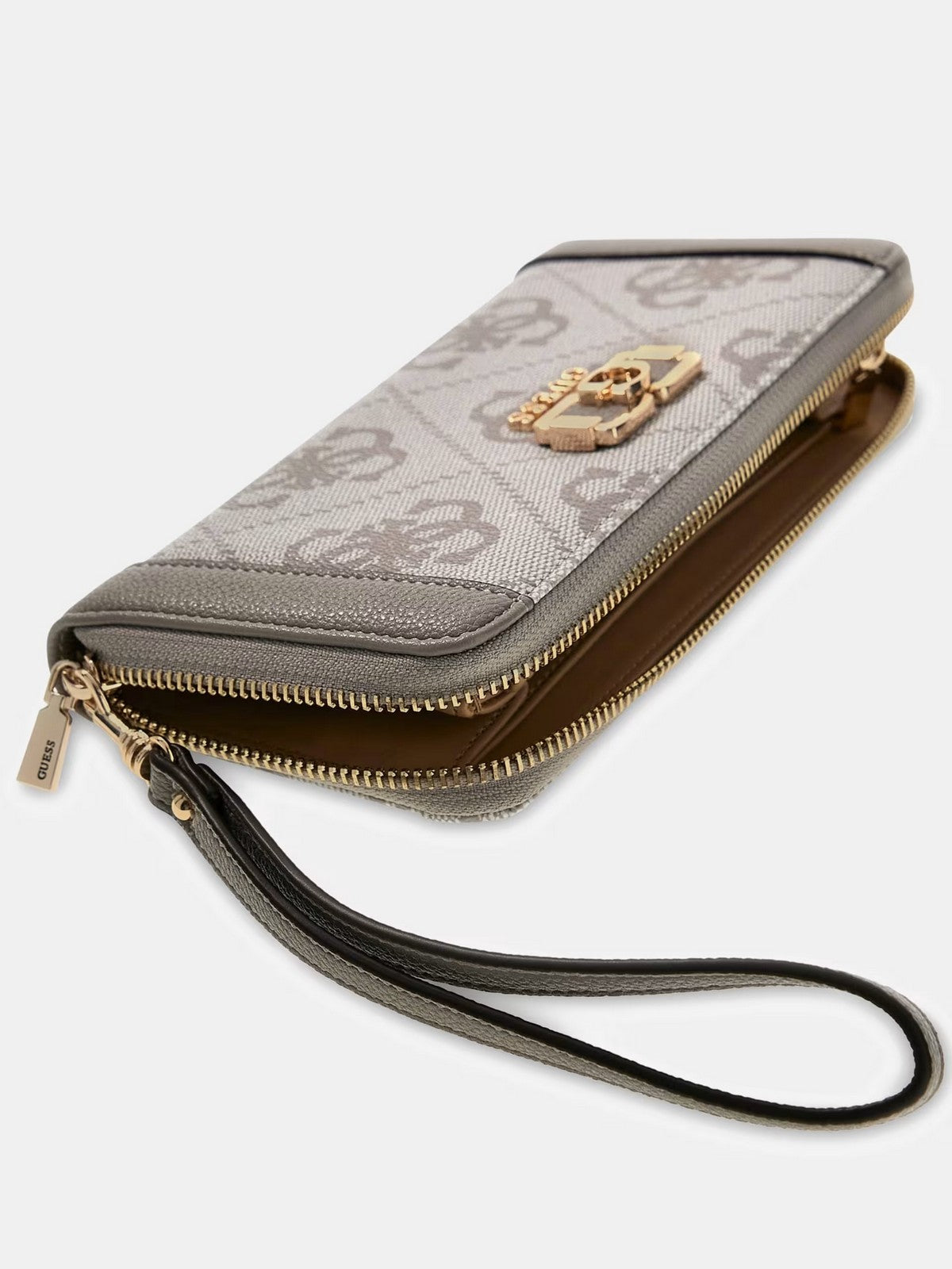 GUESS Portafoglio Donna KARNILLA LOGO SLG LRG ZIP ARND SWOS99 01146 DKO DARK TAUPE LOGO