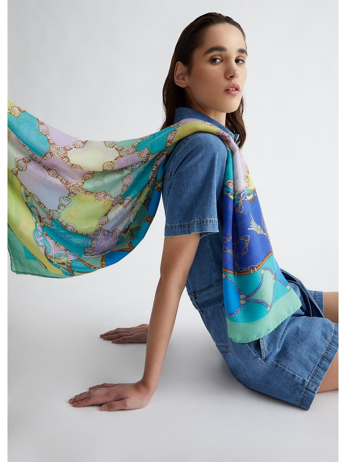 Liu Jo Soft Foulard Woman 2A4032T0300 46011 Green