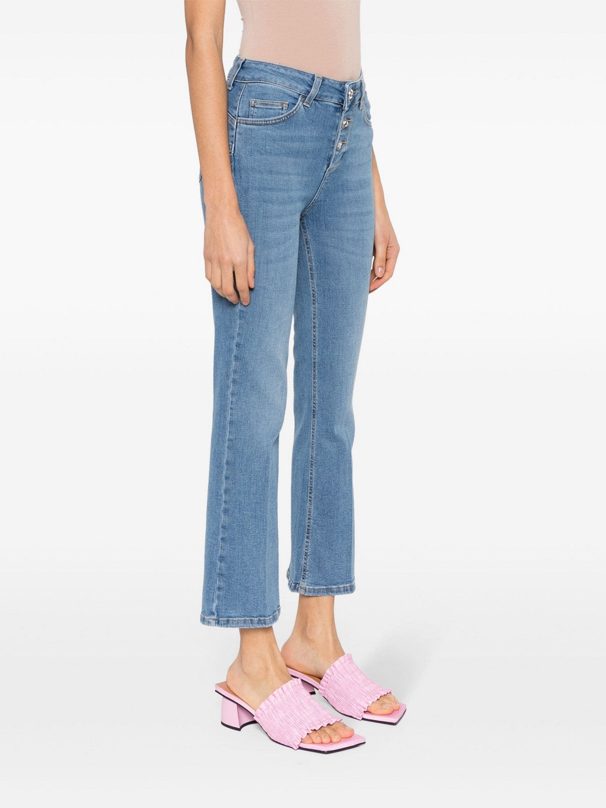 Liu Jo Blue Denim Jeans Femme UA4072DS015 78689 Bleu