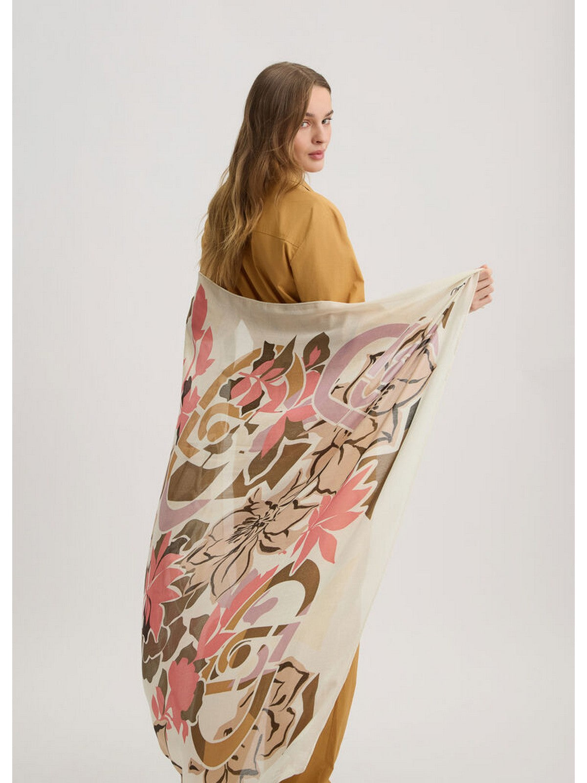 LIU JO SOFT Foulard Donna 2A5033T0300 01041 Beige gioboutiqueweb