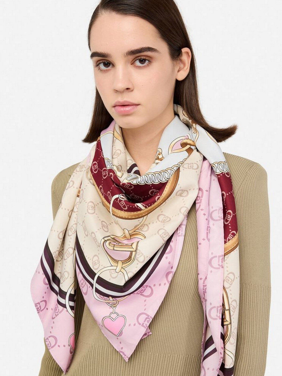 LIU JO SOFT Foulard Donna 2F5078T0300 43204 Fragrant lilac