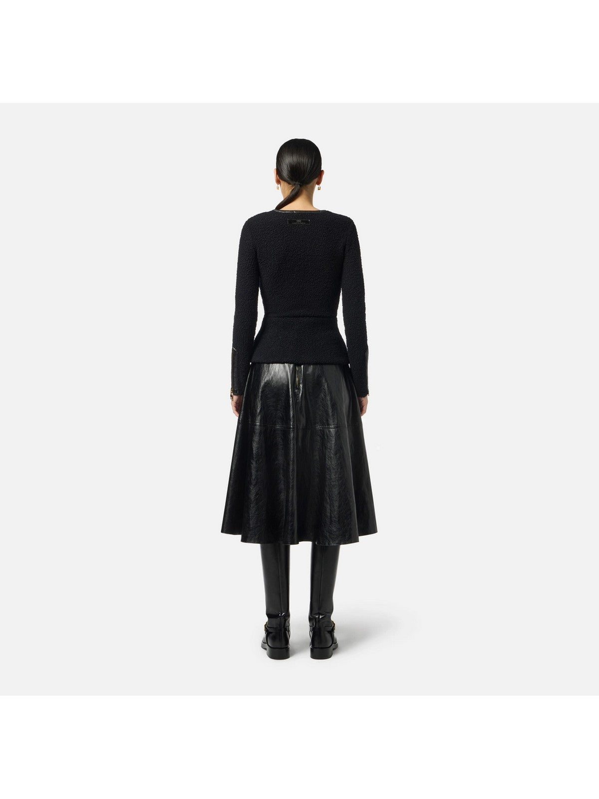 ELISABETTA FRANCHI Woman skirt Go13656E2 110 Black