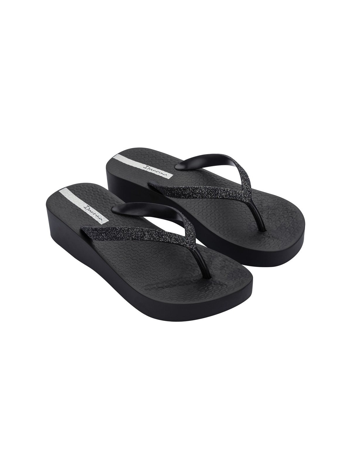 IPANEMA Zeppa Donna Ipanema Mesh Chic Plat Fem IP.83386 AJ496 NERO/NERO GLITTER gioboutiqueweb