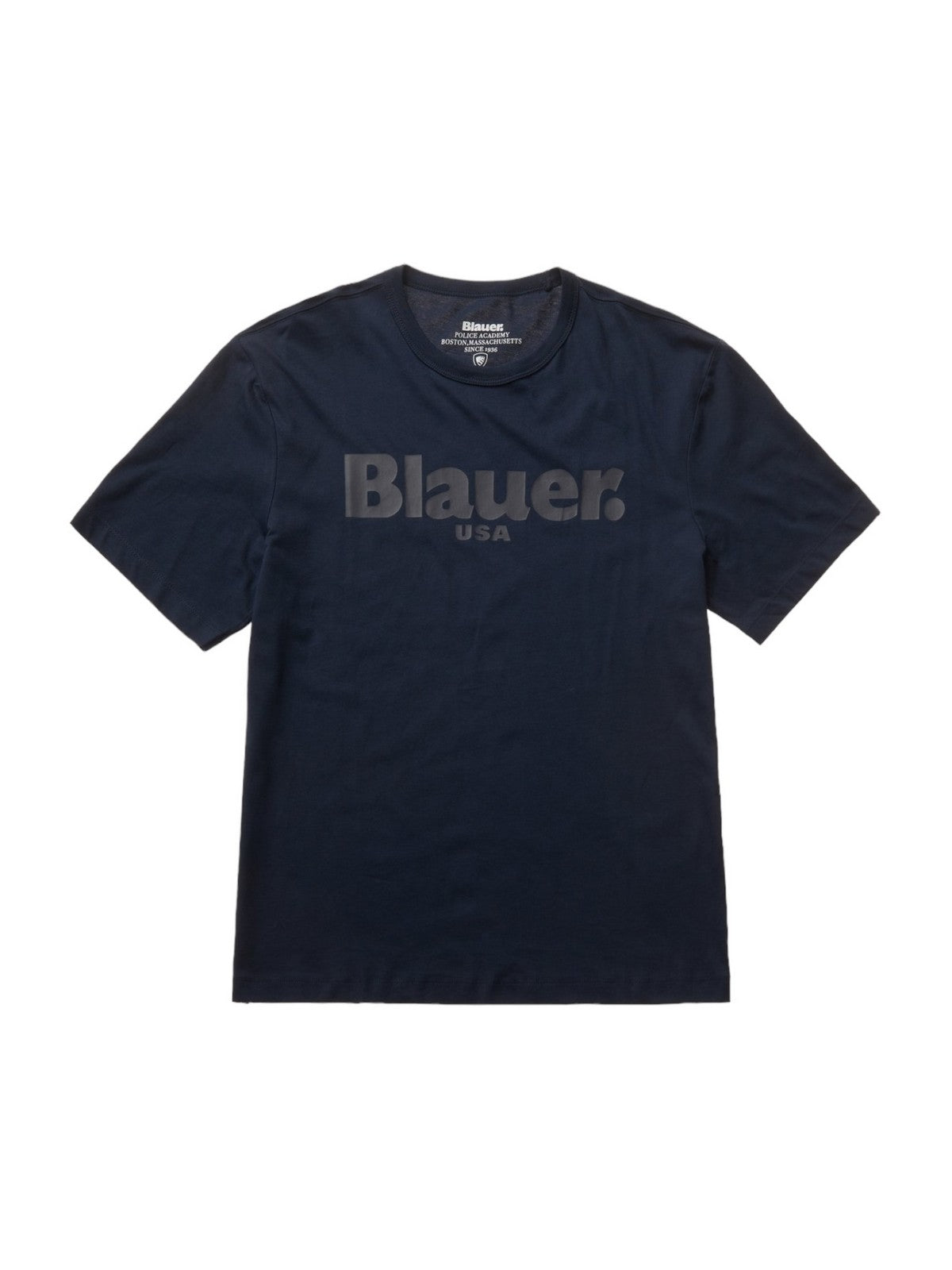 T-shirt Blauer et poteau masculin 24SBLUH02142 004547 888 Bleu