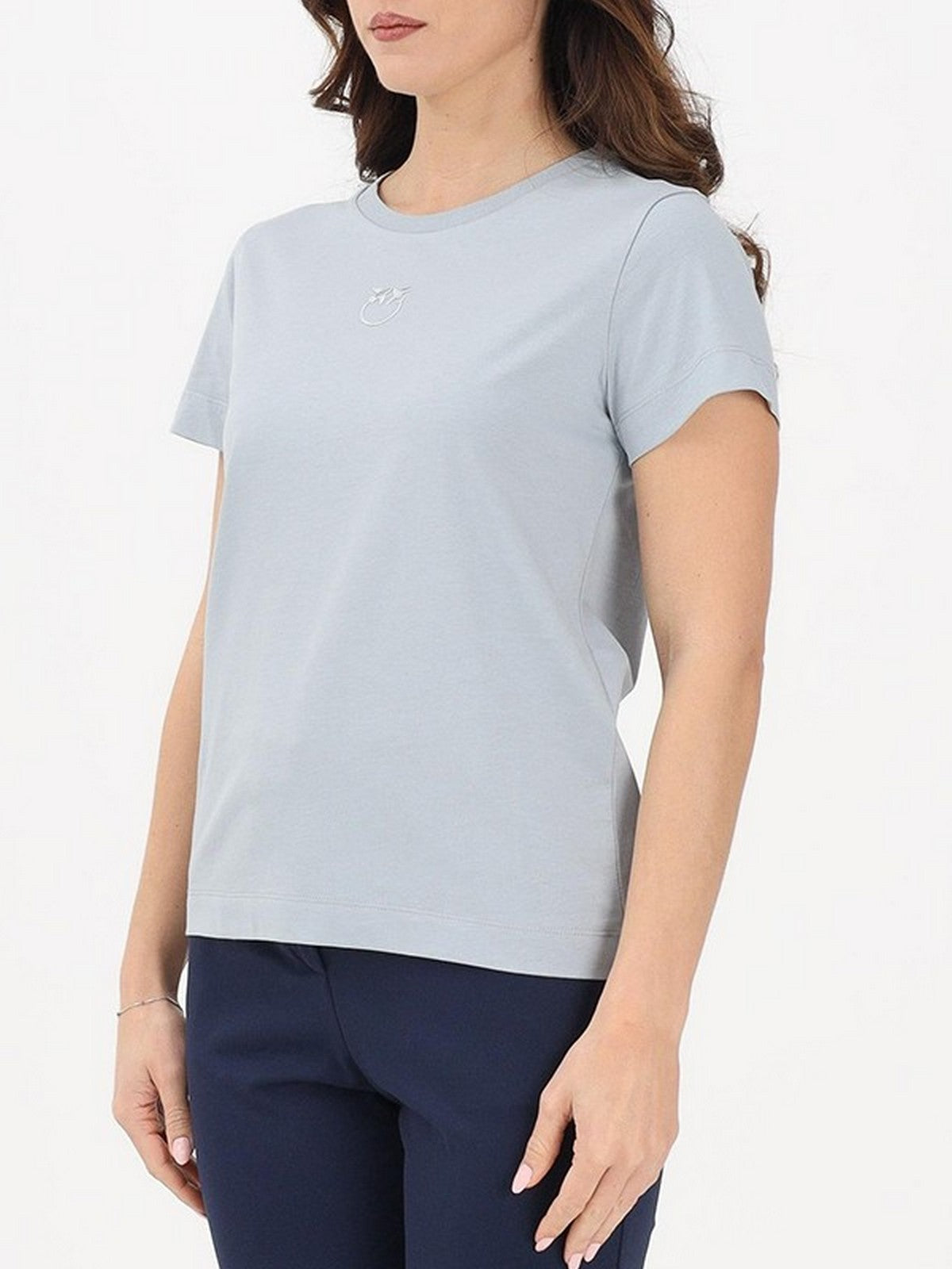 PINKO T-shirt Donna BUSSOLOTTO T-SHIRT 100355-A339 E87 AZZURRO ARONA