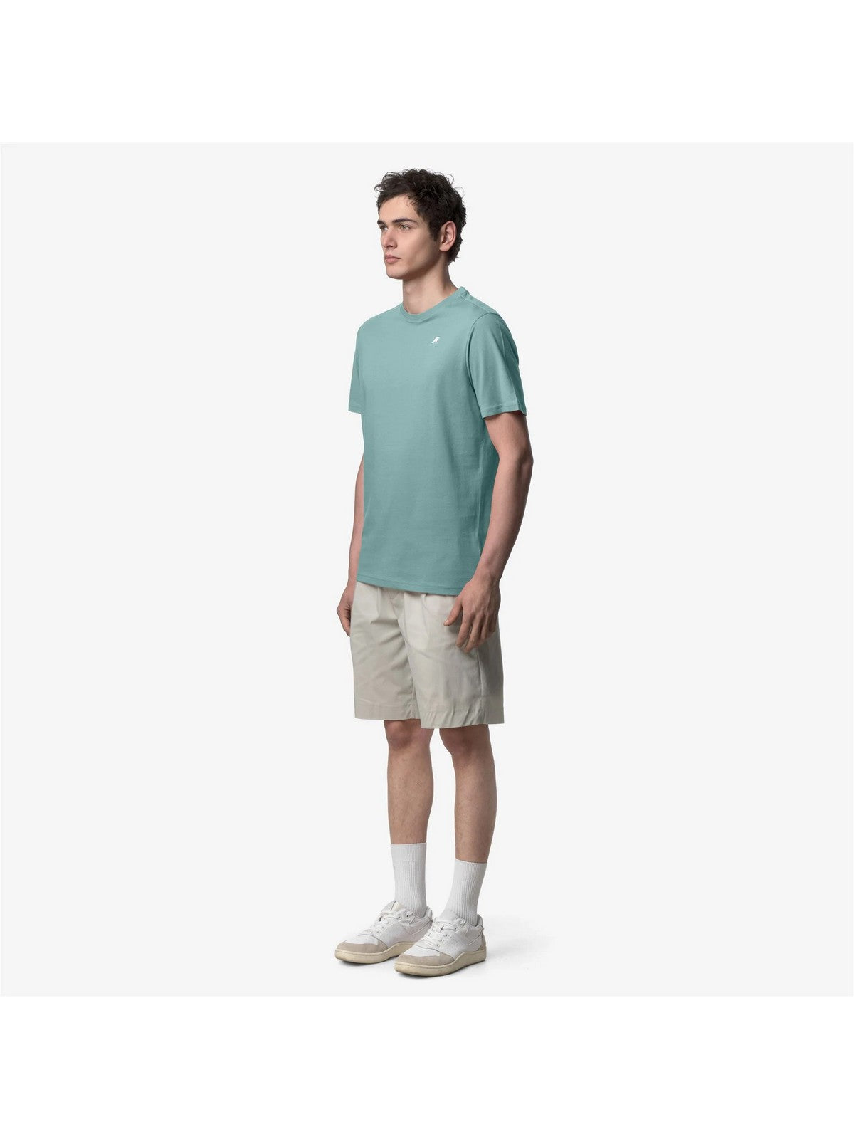 K-WAY T-shirt Uomo ODOM JERSEY K7125UW WIC Green Mine