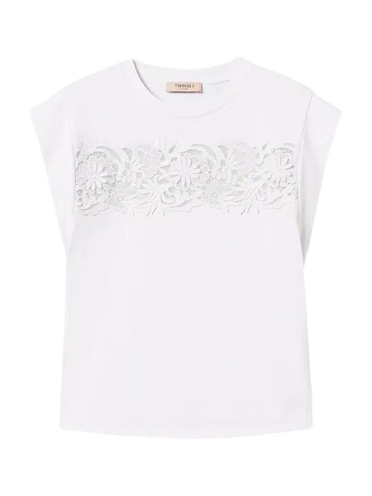 TWINSET T-shirt Donna 251TP2073 00001 Bianco gioboutiqueweb
