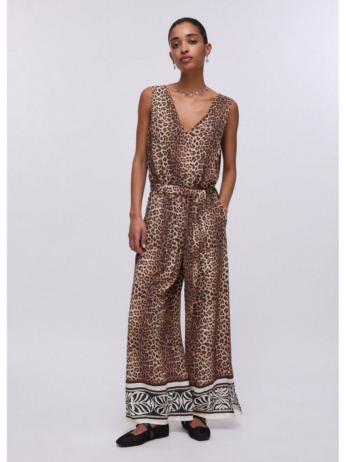 LIU JO BEACHWEAR Abito Donna VA6050TS123 V9789 ANIMALIER