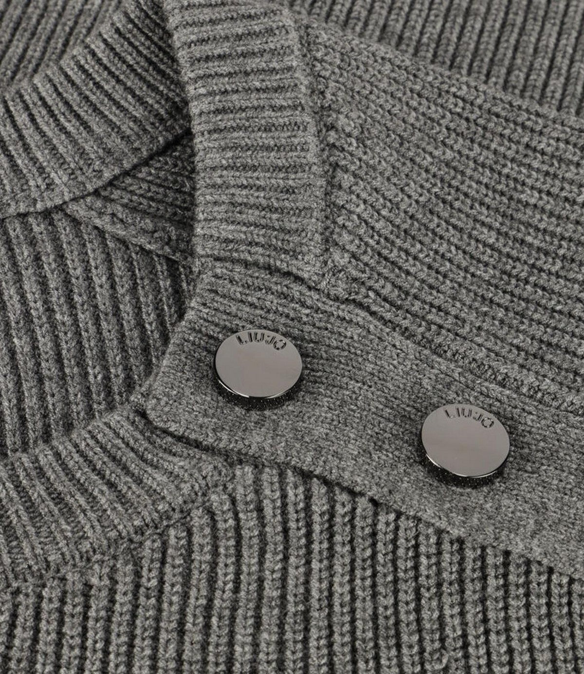 LIU JO WHITE Maglione Donna MF5396MS99E 02050 GRIGIO MD.MELANGE