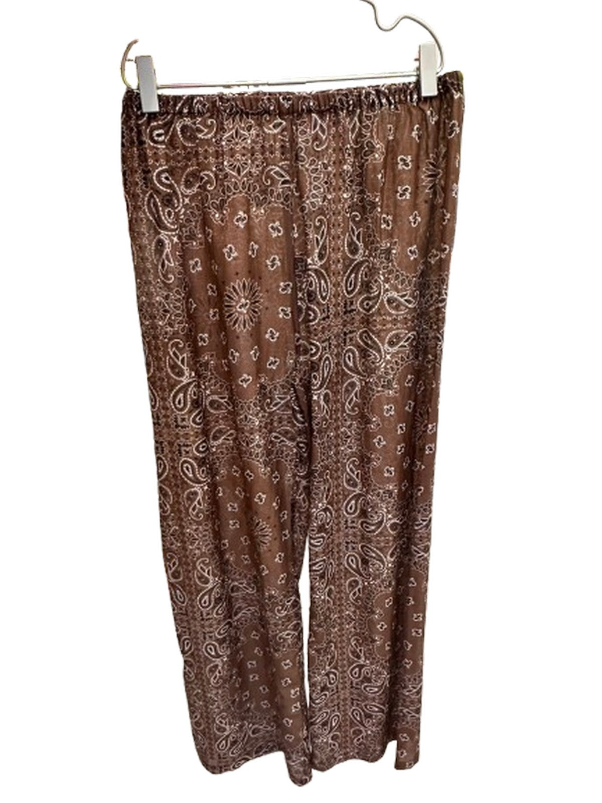 MC2 SAINT BARTH Pantalone Donna AMALIA 01354L SILK VOILE BANDANNA ROUND 18