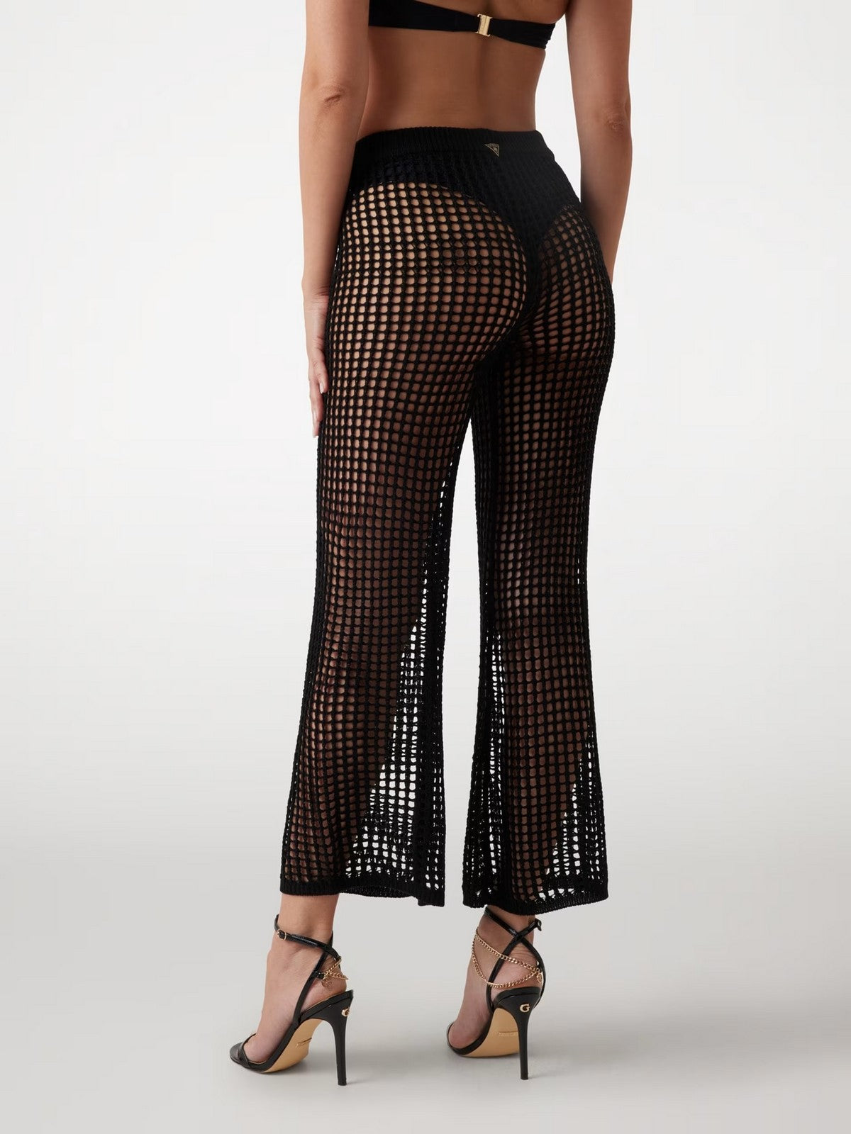 GUESS BEACHWEAR Pantalone Donna E5GB02 Z3N30 JBLK Jet Black A996 gioboutiqueweb