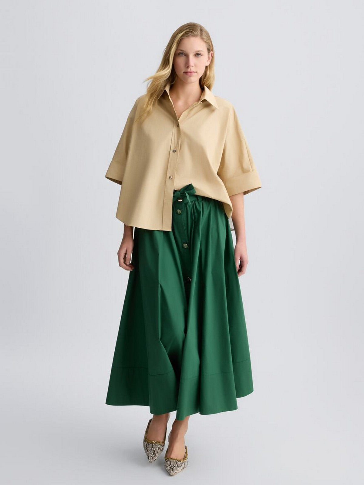 LIU JO BLACK Gonna Donna CA5296TS246 X0665 Verde