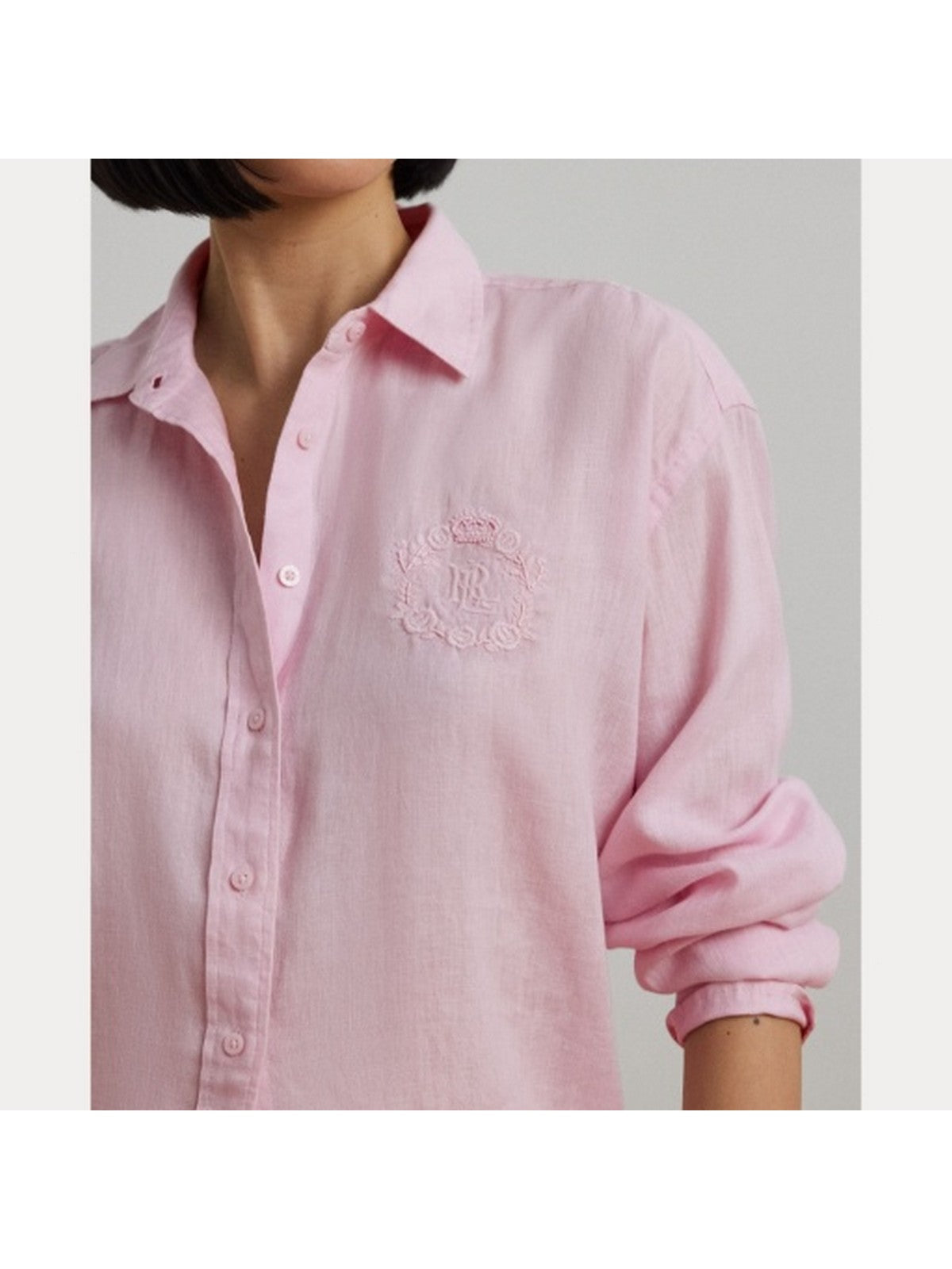 LAUREN RALPH LAUREN Camicia Donna ZAVANDRA 200966201 004 Rosa gioboutiqueweb