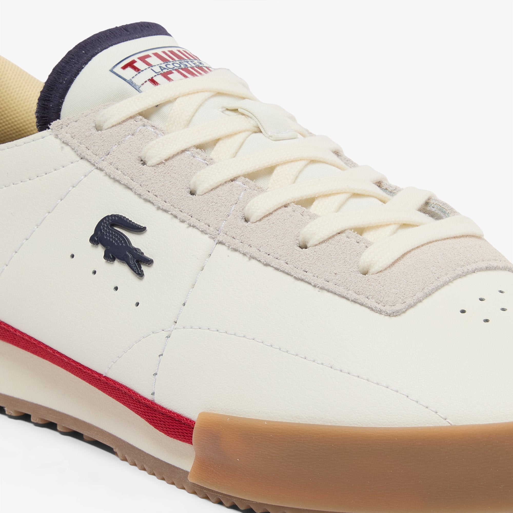 LACOSTE Sneaker Uomo AURA 225 750SMA0161 407 WHT/NVY/RED