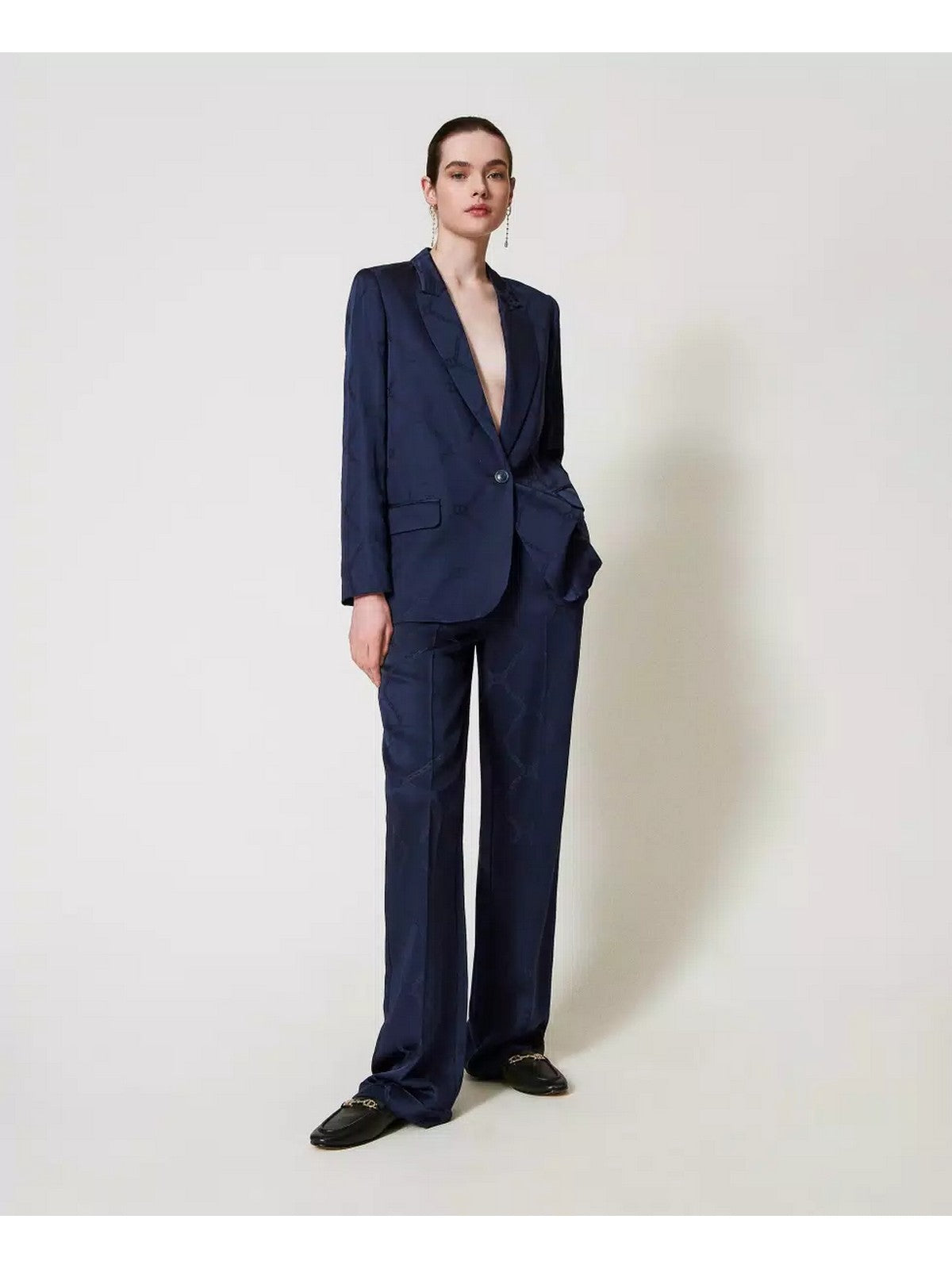 TWINSET Pantalone Donna 251TP2011 00384 Blu gioboutiqueweb