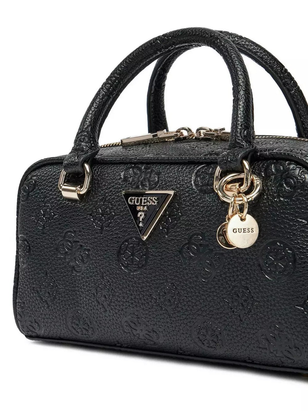 GUESS Borsa Donna CRESIDIA SMALL SATCHEL HWPG93 49050 BLA BLACK