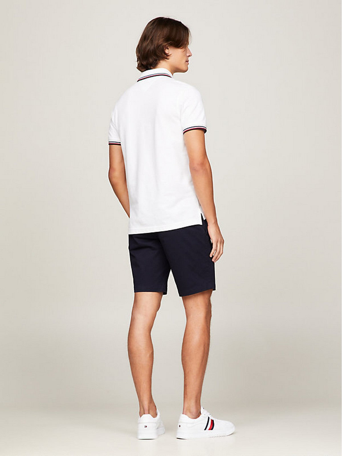 TOMMY HILFIGER T-Shirt e Polo Uomo MW0MW13080 YBR Bianco gioboutiqueweb