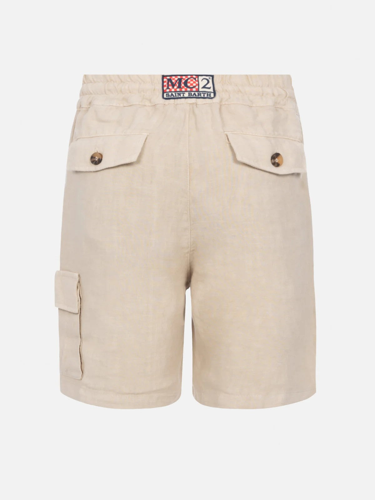 MC2 SAINT BARTH Bermuda Bambini e ragazzi MARSEILLE JR 00275H Beige gioboutiqueweb