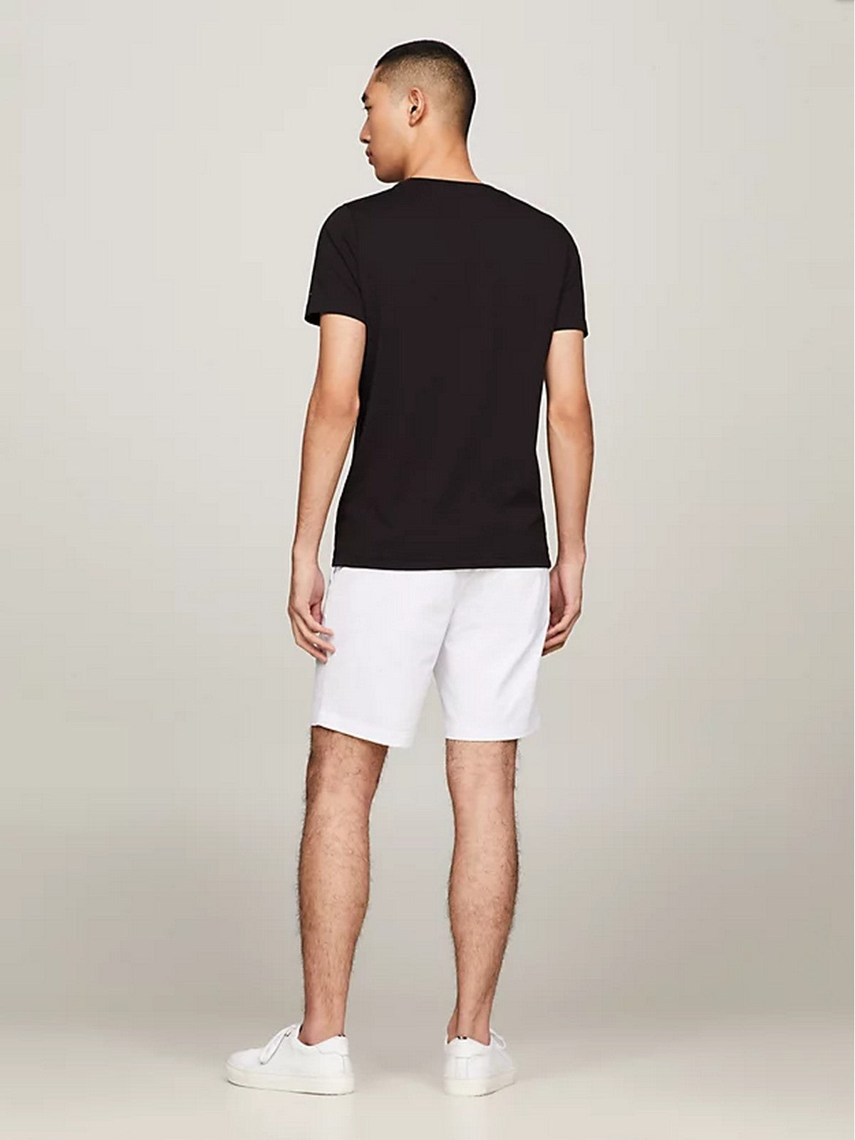 TOMMY HILFIGER T-Shirt e Polo Uomo MW0MW11465 BAS Nero gioboutiqueweb