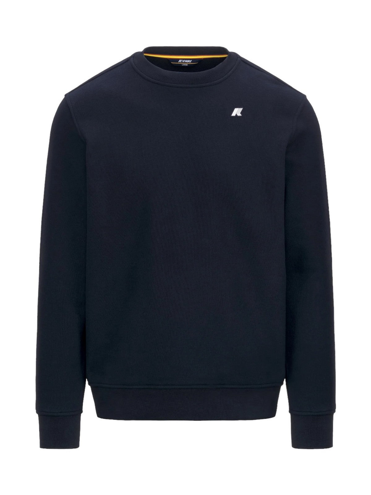 K-WAY Felpa Uomo BAPTISTE HEAVY FLEECE K8133GW K89 Blu gioboutiqueweb