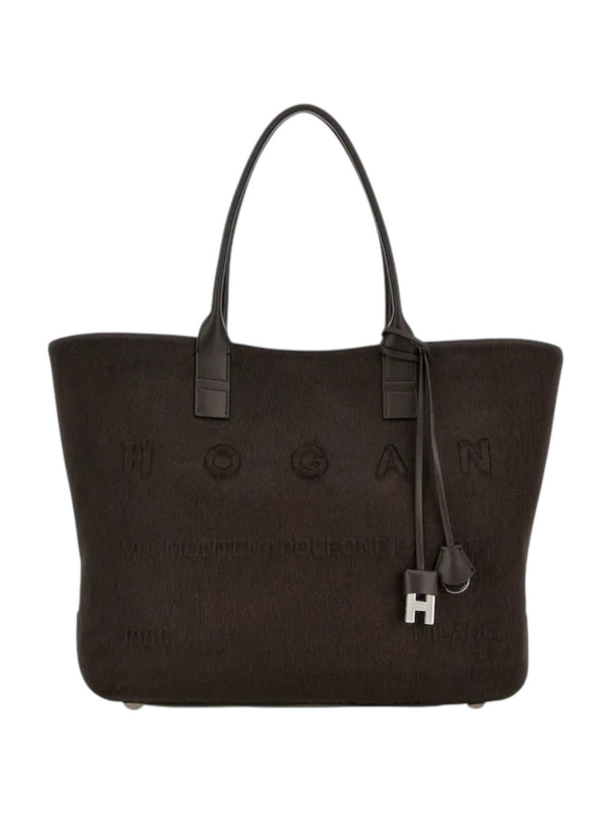 HOGAN Borsa Donna ADDRESS SHOPPING MEDIA KBW01TA1300UH4S808 PALISSANDRO