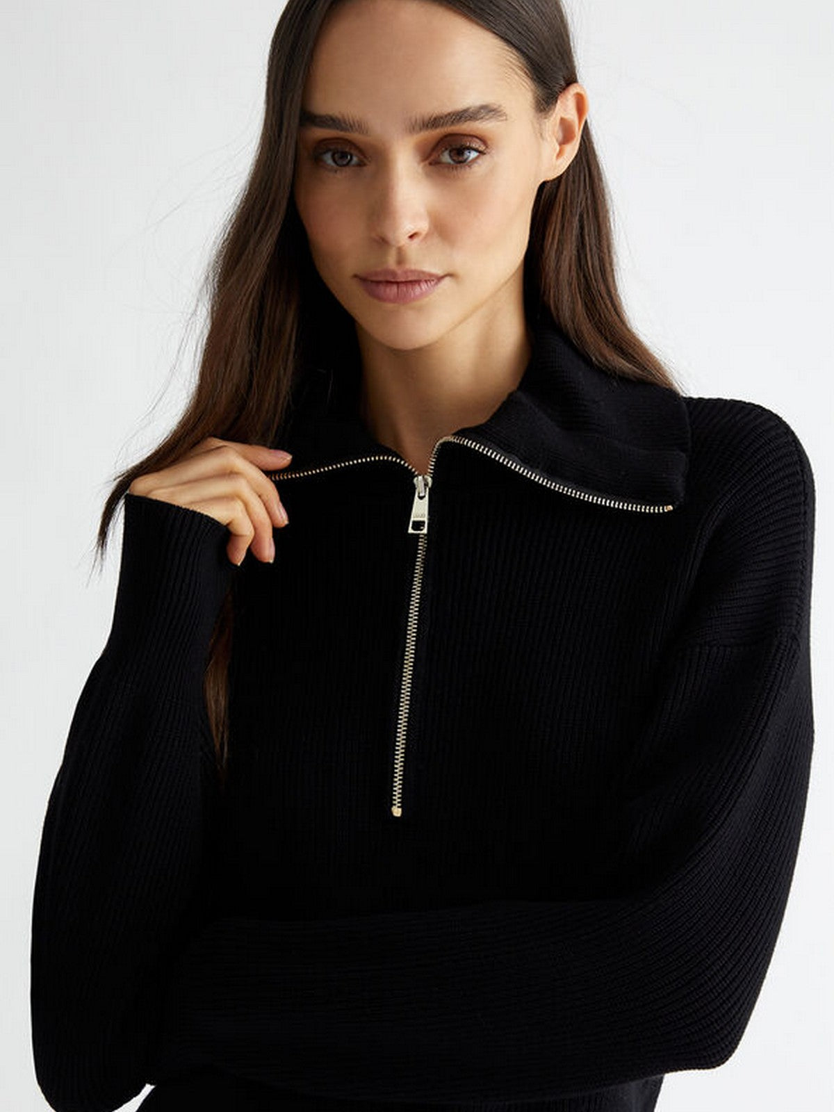 LIU JO WHITE Abito Donna WF4228MS99E 22222 Nero gioboutiqueweb