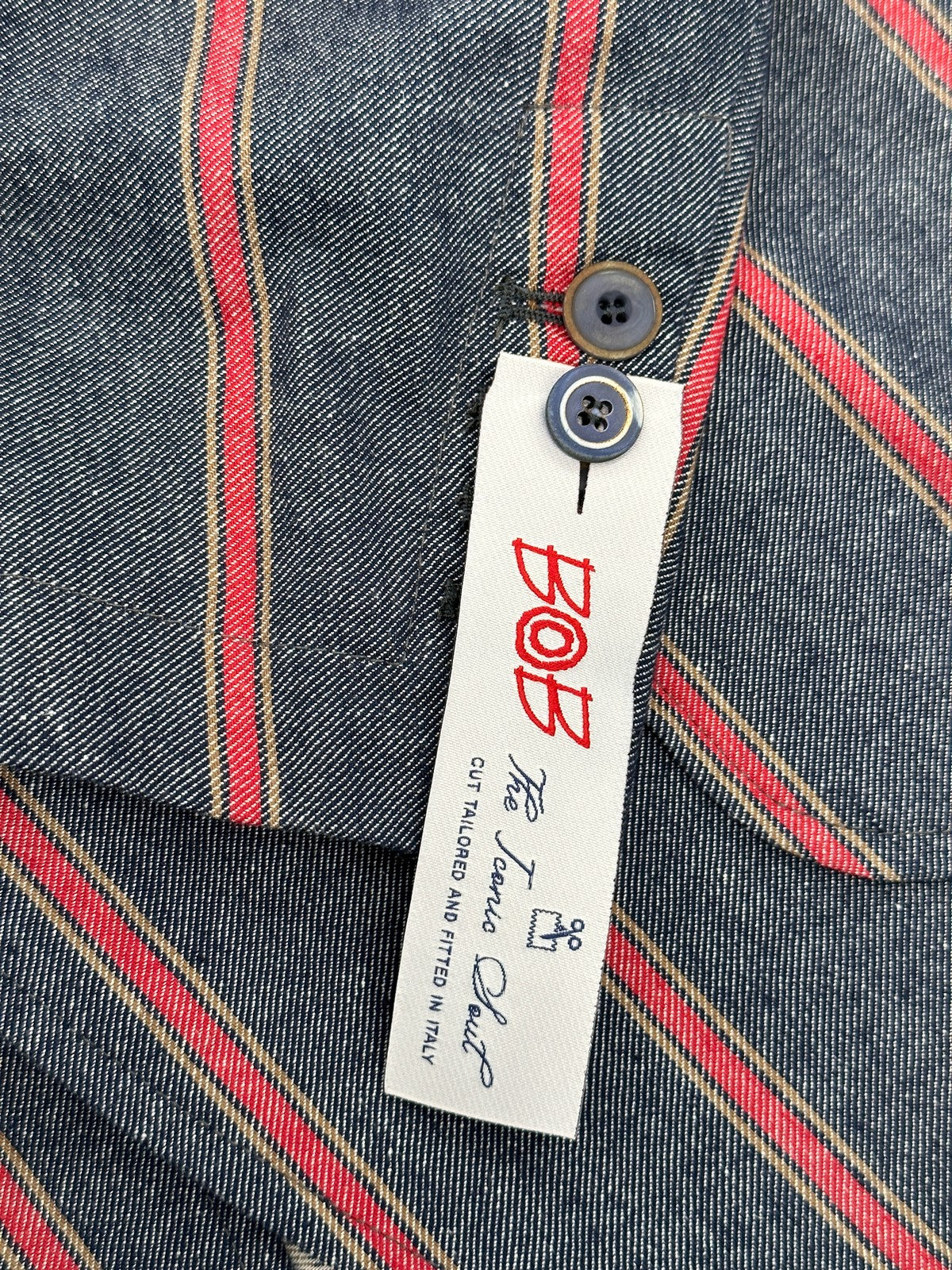 Bob Men's Jacket P24david245 T245 Var.6 Azul