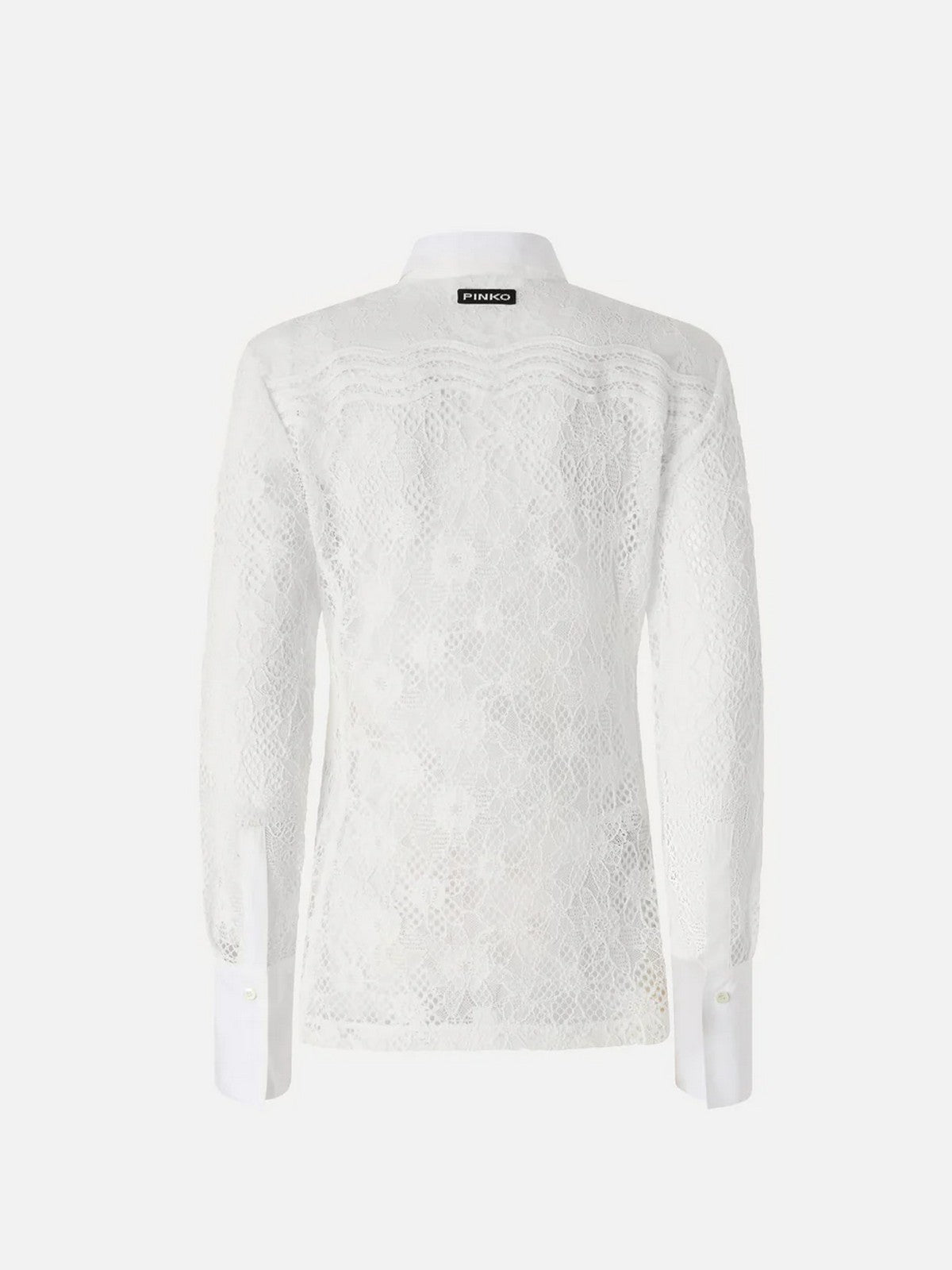 PINKO Camicia Donna COLINE CAMICIA PIZZO REBRODE 106600-A381 Z05 BIANCO-BIANCANEVE