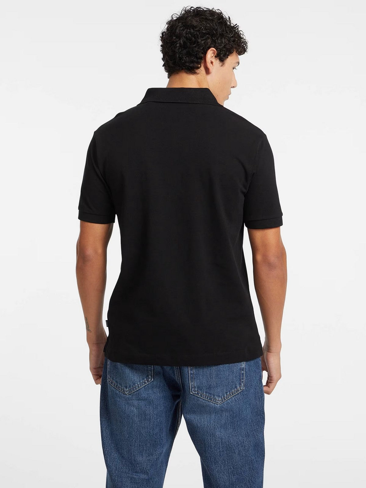 GUESS Polo Uomo GJ SS EMBRO LOGO POLO M4BP29 KCJV1 JBLK Jet Black A996