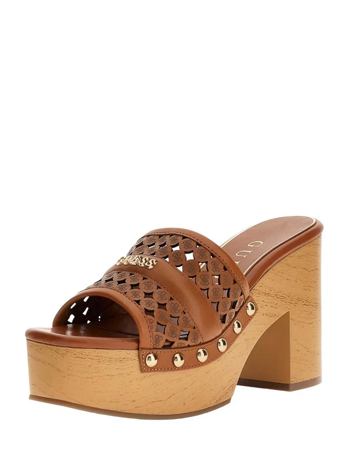 GUESS Sandalo Donna QUILL2 FLJ2LL LEA04 BROWN BROWN
